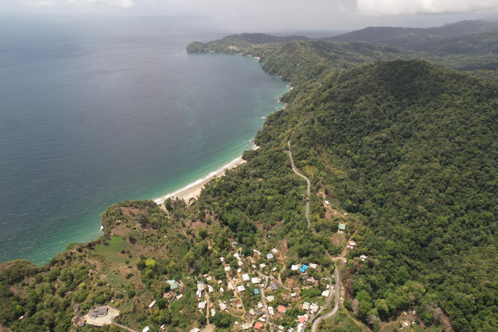 Las Cuevas Beach Lodge Bagian luar foto