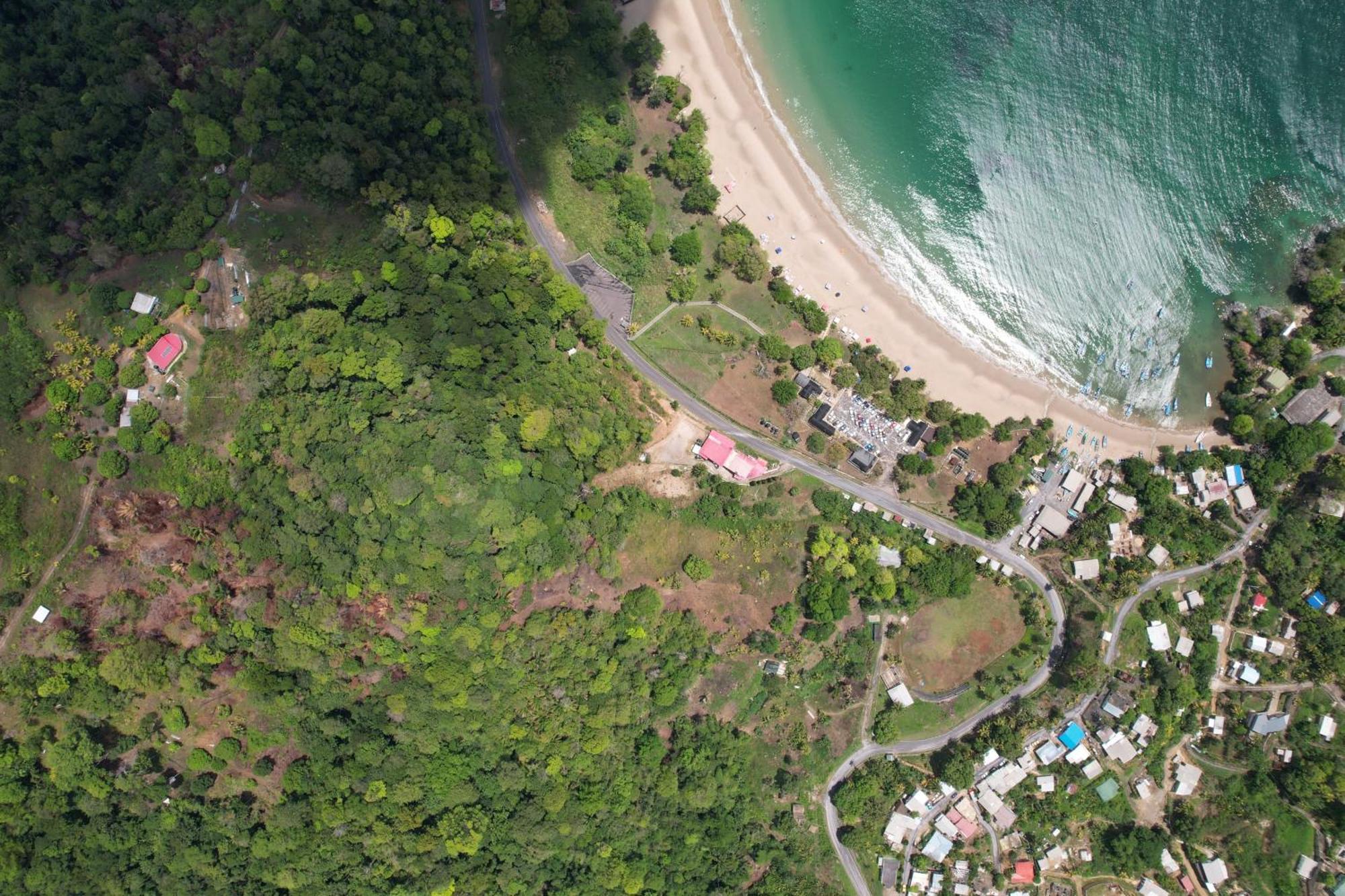 Las Cuevas Beach Lodge Bagian luar foto